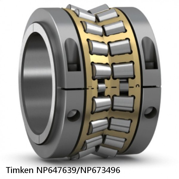NP647639/NP673496 Timken Tapered Roller Bearing Assembly