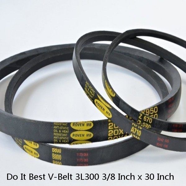 Do It Best V-Belt 3L300 3/8 Inch x 30 Inch