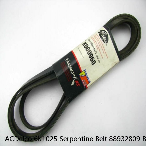 ACDelco 6K1025 Serpentine Belt 88932809 BRAND NEW