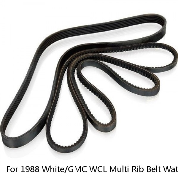 For 1988 White/GMC WCL Multi Rib Belt Water Pump AC Delco 93891CM